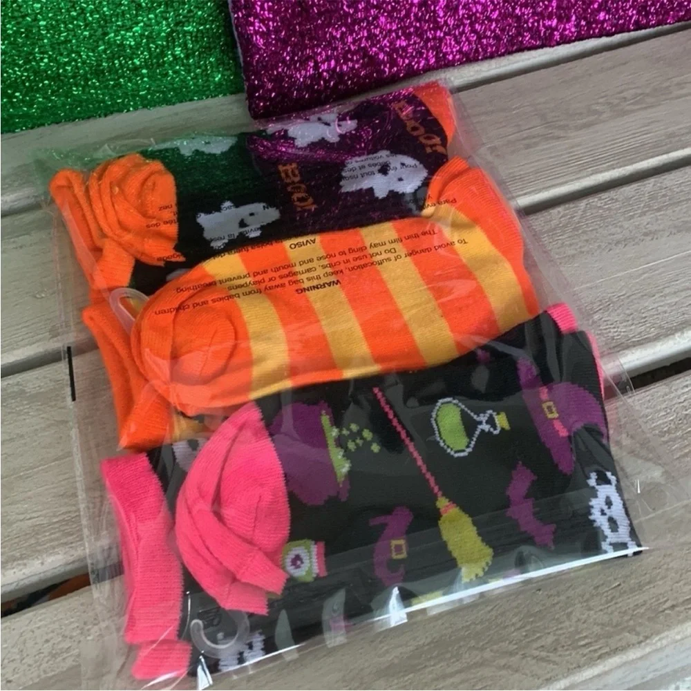 Clearance ~ Halloween Fashion Socks - 3pair 🎃🆕🎃 A 2 For $14 item ⭐️